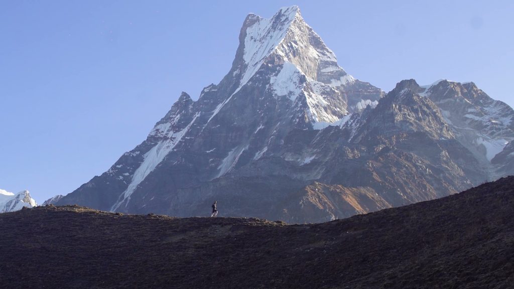 Backdrop for triathletes at Himalayan XTRI Nepal
